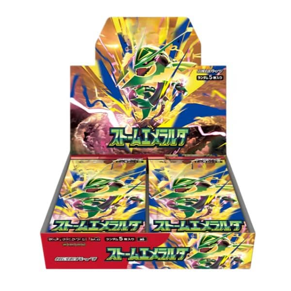 Booster Box - Caja de 30 Sobres de Storm Emerald M6 - Japonés 🇯🇵