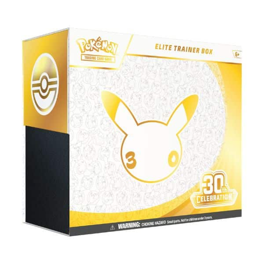 *RESERVA* ETB - Caja de Entrenador Élite 30th Aniversario - Inglés 🇬🇧 y Español 🇪🇸